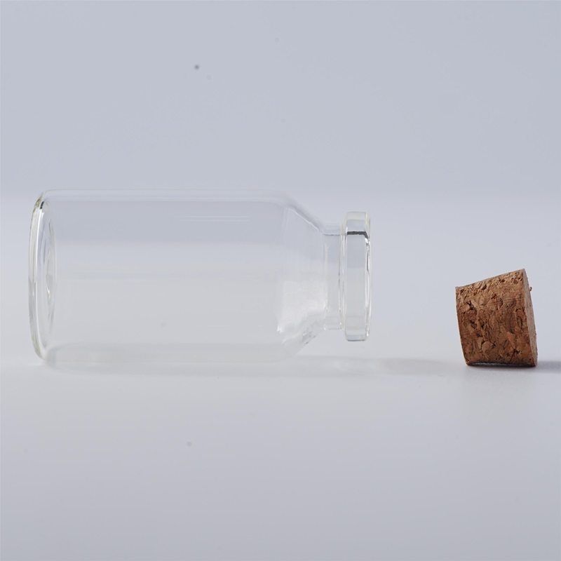 30ml clear neutral borosilicate glass cosmetic vial