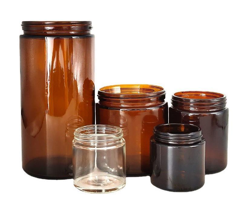 Cosmetic glass bottles