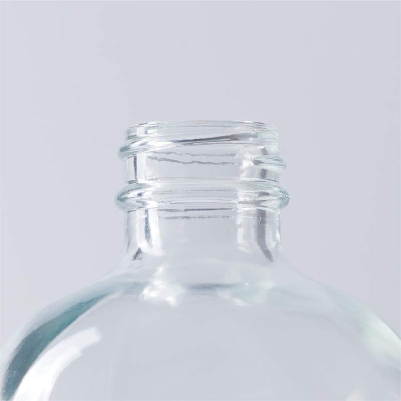 20ml screw clear soda lime moulded glass bottle