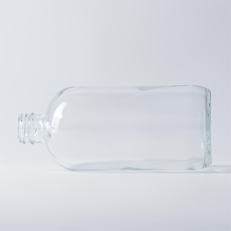 20ml screw clear soda lime moulded glass bottle