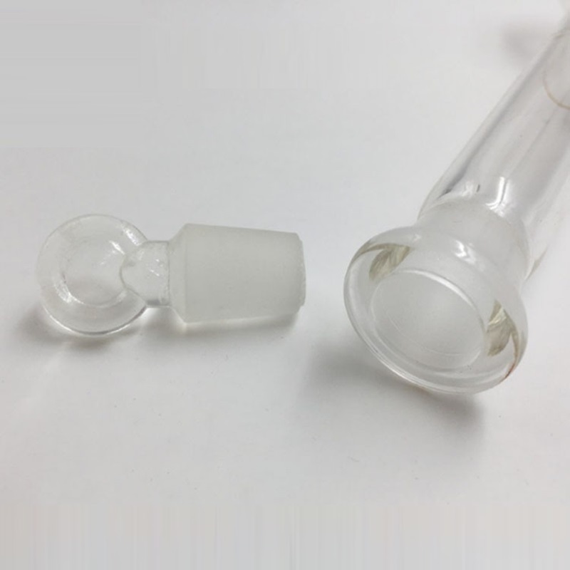 1000 ml clear laboratory glass flat-bottomed volumetric flask with frosted spout