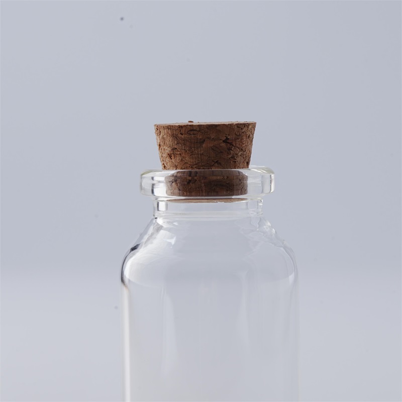 30ml clear neutral borosilicate glass cosmetic vial